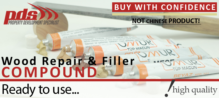 Quick Dry Wood Repair Filler Tube Compound Joint Decorator ...